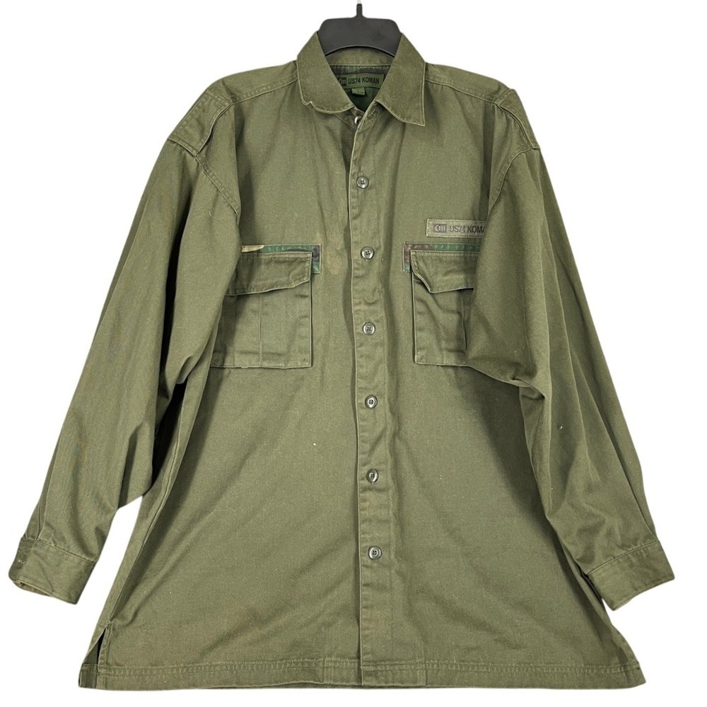 US74 Koman Jacket Mens L Military‎ Utility Tactical Outdoor Adventurecore Gear